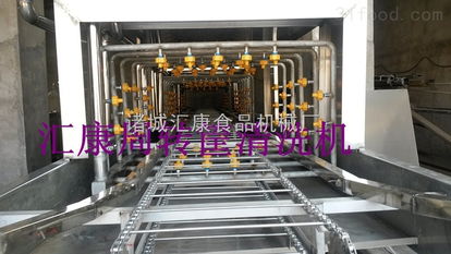 xkj 6米 食品筐子清洗機(jī) 全自動(dòng)洗筐機(jī) 高壓洗筐機(jī) 諸城匯康食品機(jī)械廠